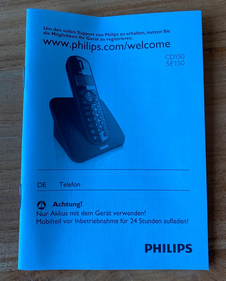 Philips CD150 schnurlos Telefon DECT gebraucht in Lünen