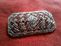 Antikschmuck Brosche Anstecknadel Art Deco 925er Silber Bling! Schwerin - Altstadt Vorschau