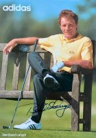 BERNHARD LANGER handsignierte Autogrammkarte adidas Golfer Nordrhein-Westfalen - Engelskirchen Vorschau