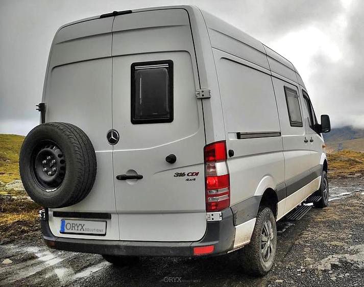 Reserveradträger für Mercedes Benz Sprinter und VW Crafter in Hann. Münden