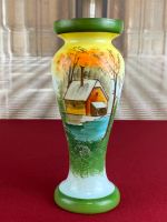 ANTIKE VASE AUS GLAS ZUM TEIL HANDBEMALT 24cm - Versand kostenlos - Wir sind für Sie da lokal in 86830 Schwabmünchen oder online ARTHOME24 Bayern - Schwabmünchen Vorschau