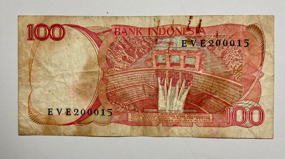 Indonesien - Rupiah (1982- 1994) / Geldscheine Banknoten in Hemmingen