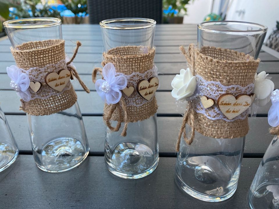 Verleih viele verschiedene Vasen Hochzeit Geburtstag Feier in Neuruppin