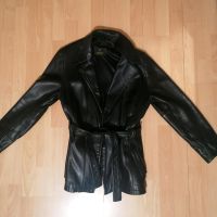 Schwarze Lederjacke in Größe 36/38 Leipzig - Gohlis-Mitte Vorschau