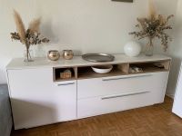 Sideboard in Weiß/Eichefarben, Mömax Premium Living Niedersachsen - Hohenhameln Vorschau