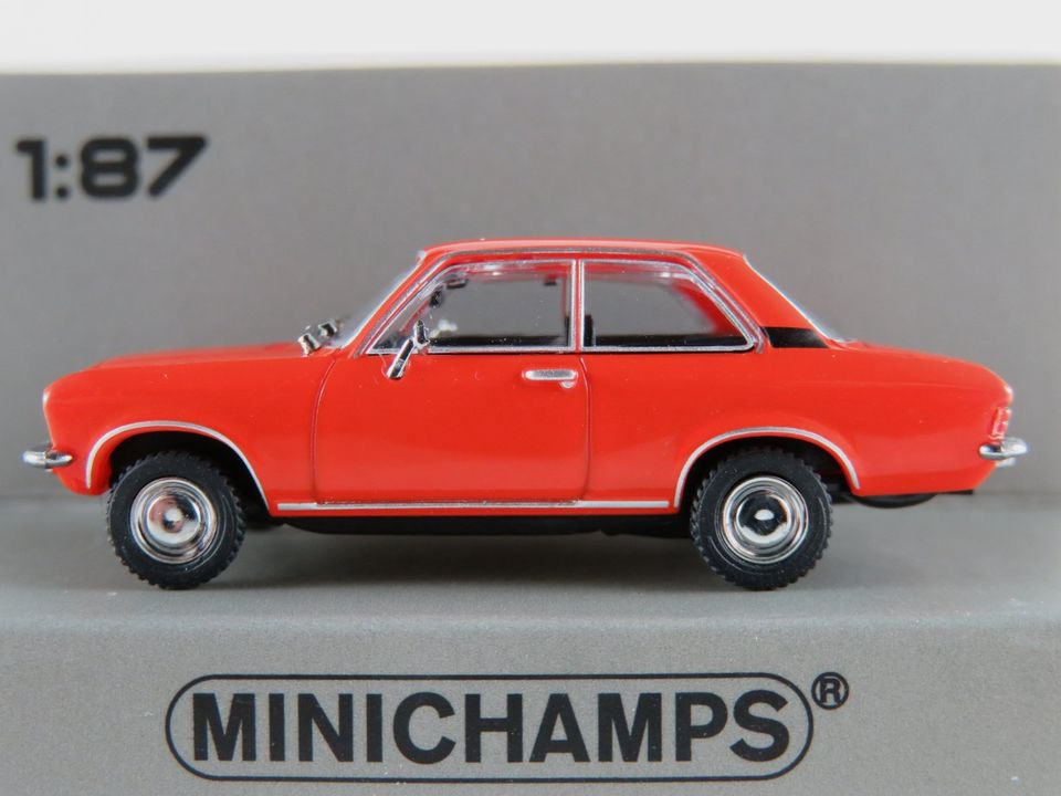 Minichamps 870 040000 Opel Ascona A Limousine (1970) in rot 1:87 in Bad Abbach