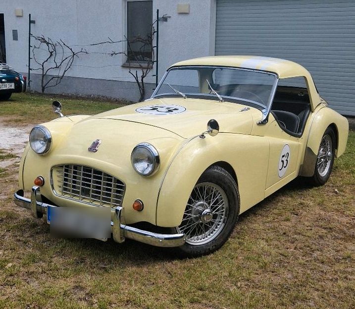 Triumph TR3 in Falkensee