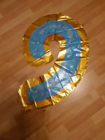 NEU XXL Folienballon Helium Ballon Zahl 6 oder 9 Dekor Donut blau Berlin - Steglitz Vorschau