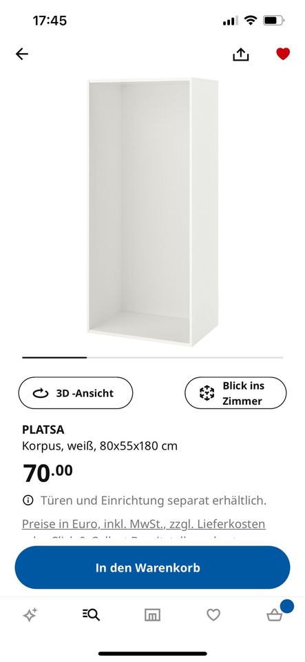 Platsa Schrank Kommode in Leipzig