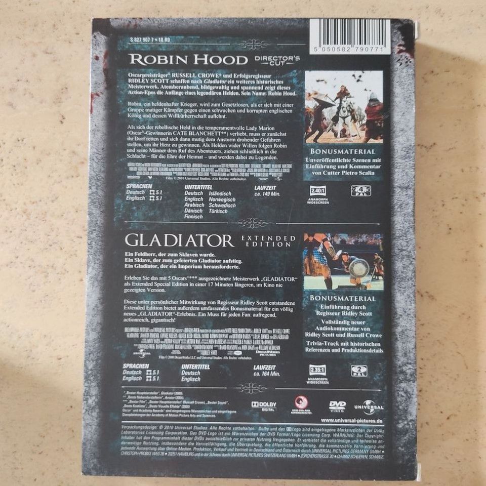 DVD Der Untergang des Römischen Reichs Troja Spartacus Gladiator in Hannover