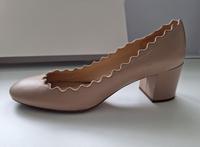 Chloe Pumps / Blockheels – Damenschuhe – nude / beige – Gr. 38,5 Bayern - Erlangen Vorschau