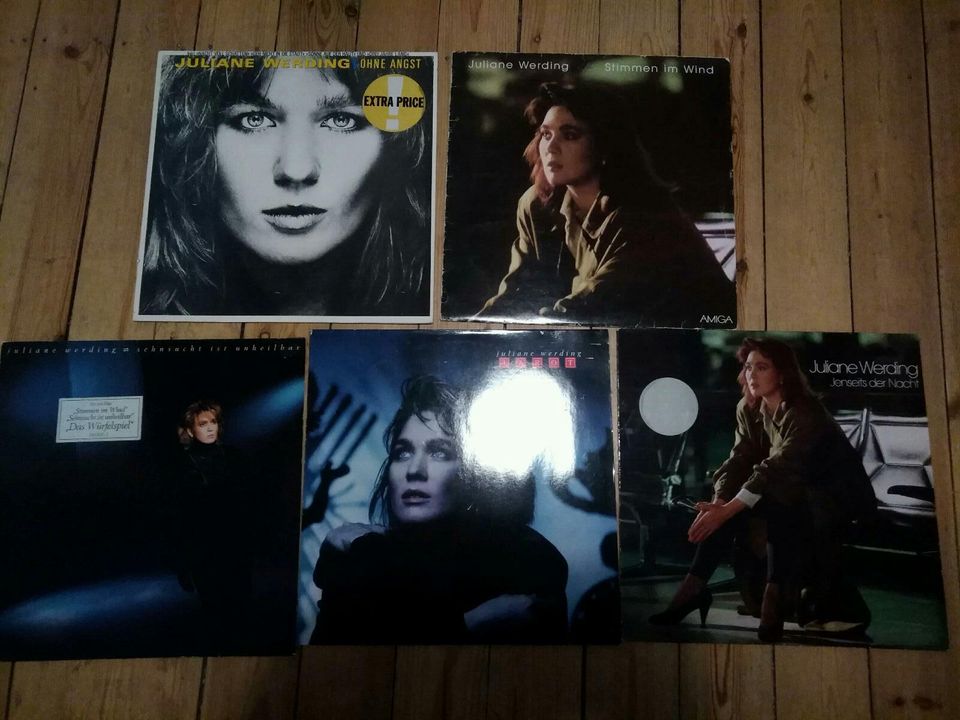 Juliane Werding 5 LP Ohne Angst Tarot Sehnsucht ist unheilbar in Hamburg