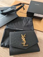 YSL Saint Laurent Geldbörse Uptown Grain de Poudre schwarz Mülheim - Köln Höhenhaus Vorschau