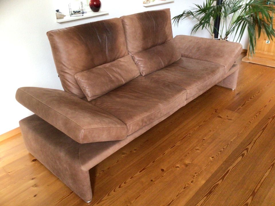 KOINOR Designer-Sofa Modell „Raoul“ 2-Sitzer Leder in Wennigsen