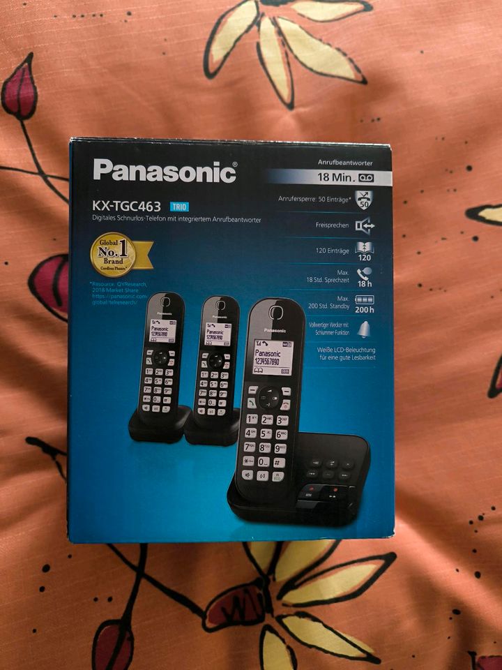 Panasonic Telefone 3 er Set in Quellendorf