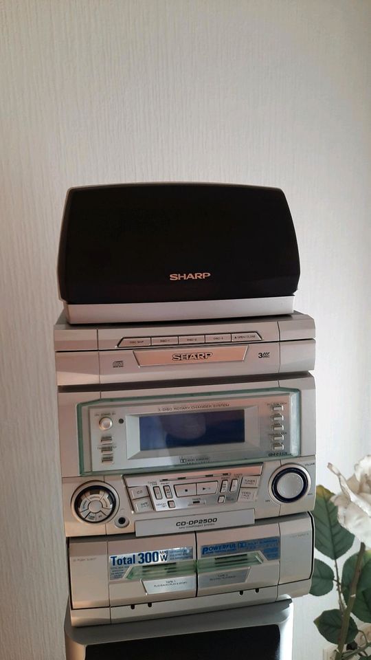 Rarität Hi-Fi SHARP CD-DP2500+3Boxen Die Legendäre in Wickede (Ruhr)