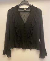 Bluse, Damen, H&M, schwarz, EU 38 - fällt kleiner aus -Boho Style Hamburg-Nord - Hamburg Eppendorf Vorschau