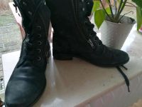 Granny Stiefel Schnürstiefel Echtleder 38 schwarz Niedersachsen - Kirchgellersen Vorschau