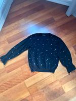 Schwarzer Pullover mit Perlen Bayern - Moosburg a.d. Isar Vorschau