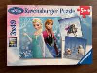 Puzzle Eiskönigin Frozen 3x 49 Teile Hessen - Herbstein Vorschau