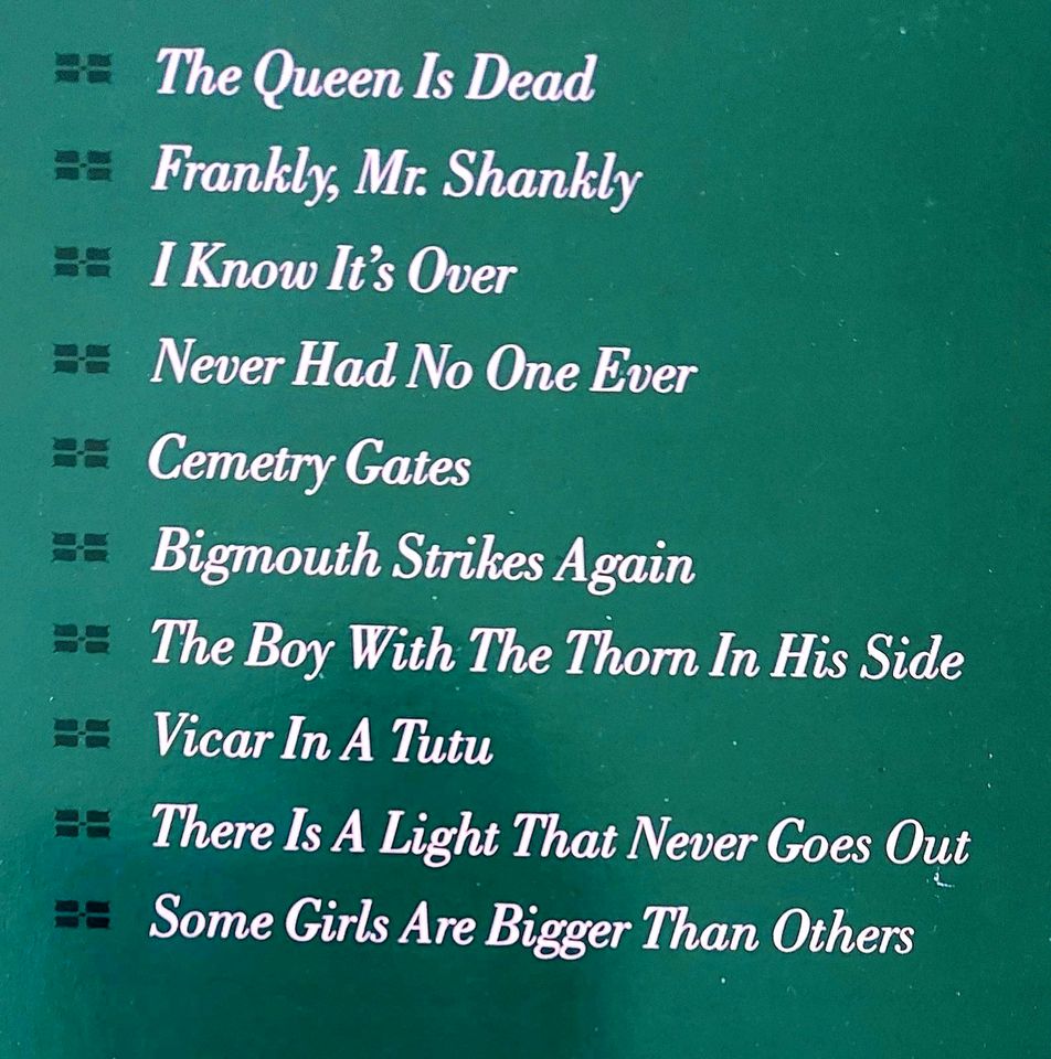 Near Mint THE SMITHS: The queen is dead, RTD 36 , LP 1986, NM in Essen