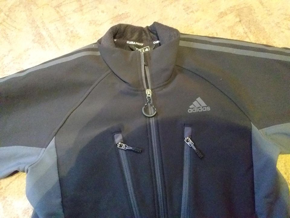 Adidas Deutschland Softshelljacke Gr.D 46 in Markersbach