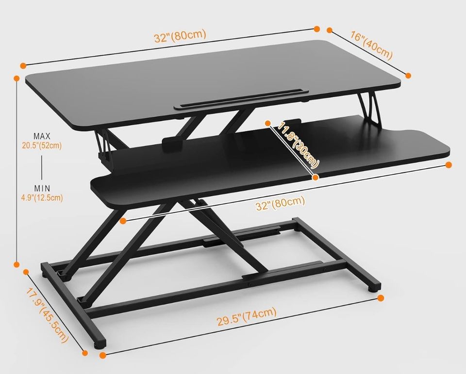 Schreibtisch-Stehpult Höhenverstellbarer, wie NEU in Oldenburg