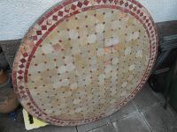 Gartentischplatte marokkanisch Mosaik, defekt, 1m Durchm. Baden-Württemberg - Edingen-Neckarhausen Vorschau