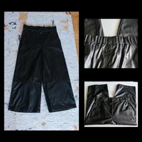 H&M Culotte Kunstleder Hose 42 (eher 40 L) schwarz Kr. Dachau - Dachau Vorschau