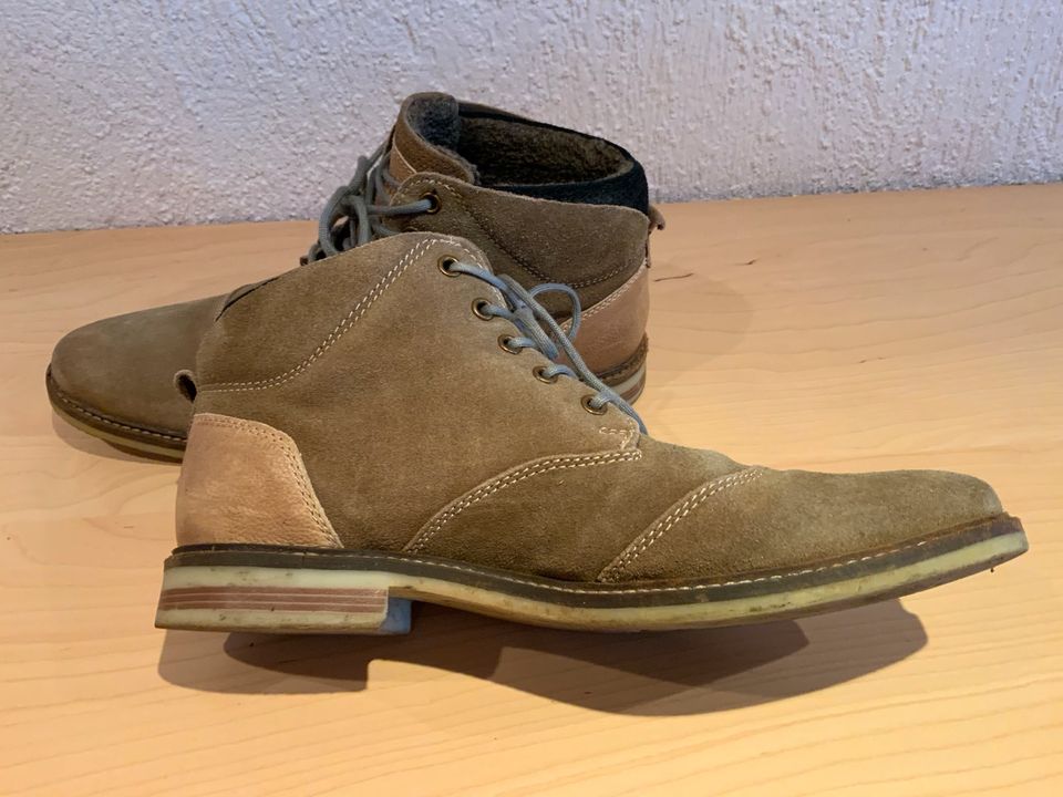 Bugatti Herren Schuhe Stiefel Boots Gr. 44 in Voerde (Niederrhein)