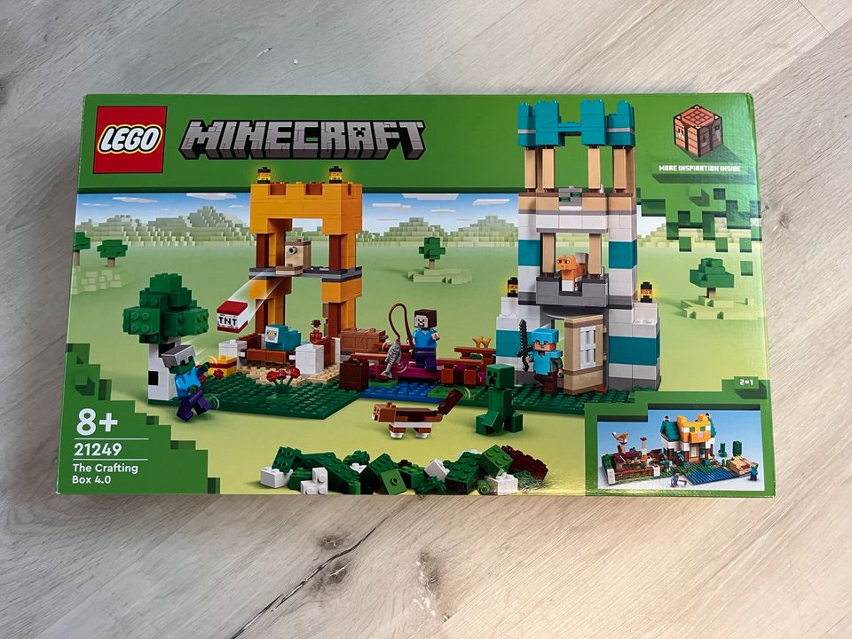 Lego Minecraft 21249 Crafting Box 4.0 in Kellinghusen