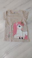 dopo dopo Mädchen T-Shirt in Beige mit Einhorn Gr. 122 Sachsen-Anhalt - Bernburg (Saale) Vorschau