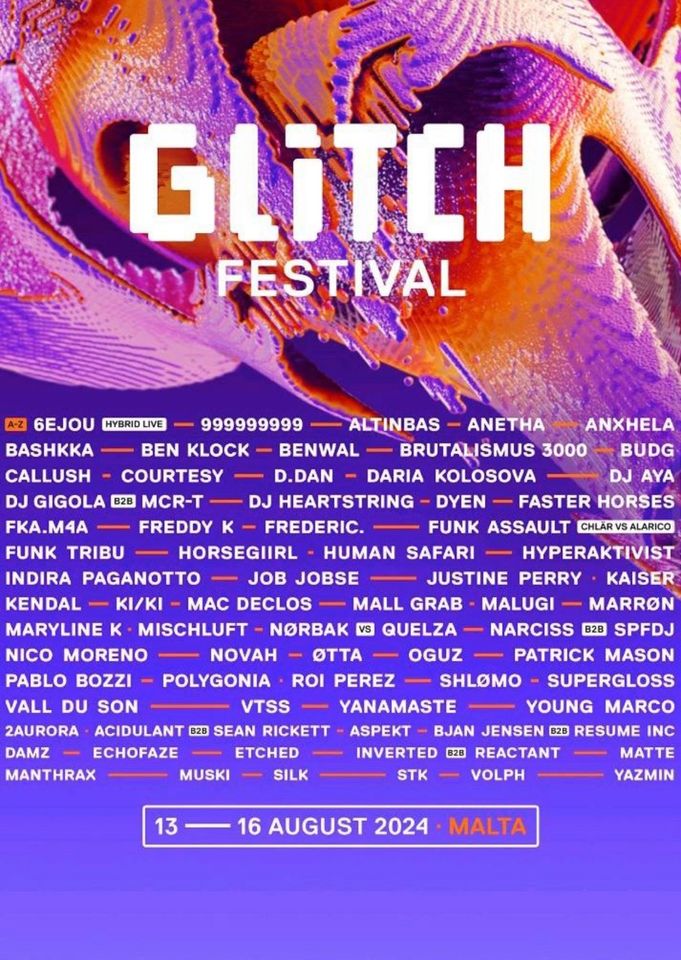 Glitch Festival Opening & Closing Party Tickets in Renningen