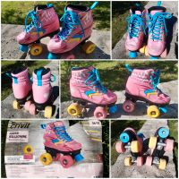 Kinderrollschuhe Gr. 31/32, rosa-pink Bayern - Wasserlosen Vorschau