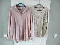 Kombi Gina  Musselinbluse Gr. 50/52 +Shirt neu altrosa niedlich Niedersachsen - Saterland Vorschau