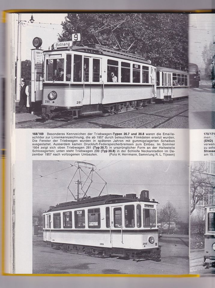 Die Fahrzeuge der Stuttgarter Straßenbahn in Wolfschlugen