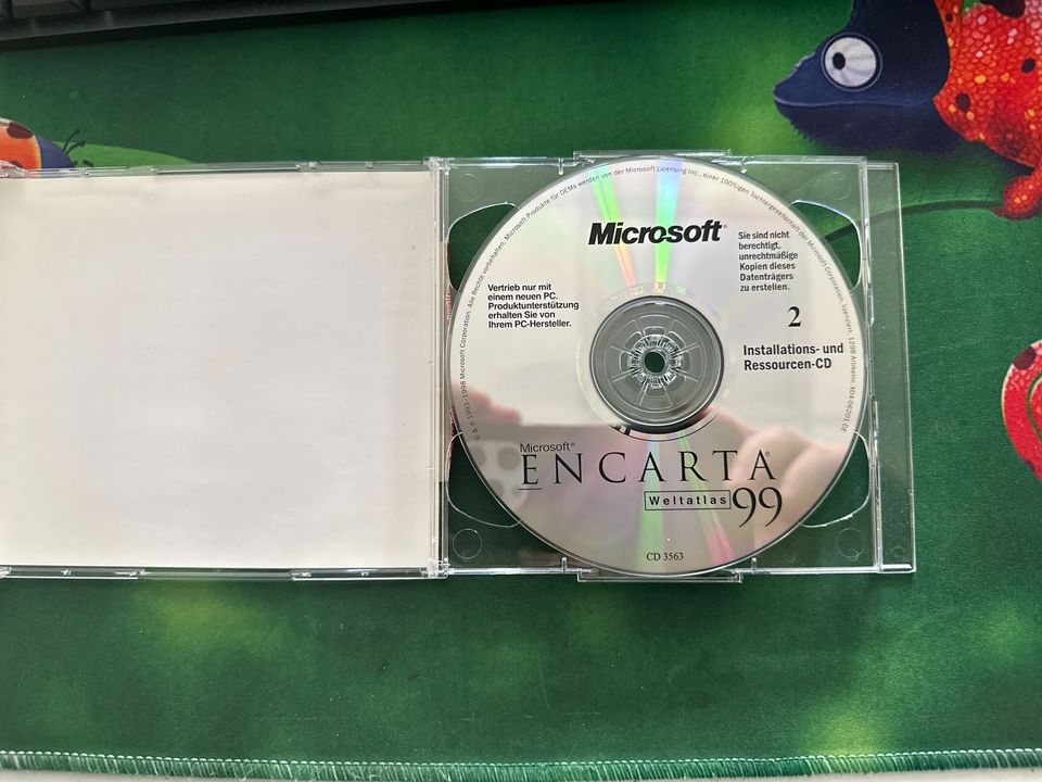 Microsoft ENCARTA Weltatlas 99 - orginal in Hattert