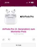 Airpods Pro 2 Magenta Moments Code Bayern - Wolfratshausen Vorschau