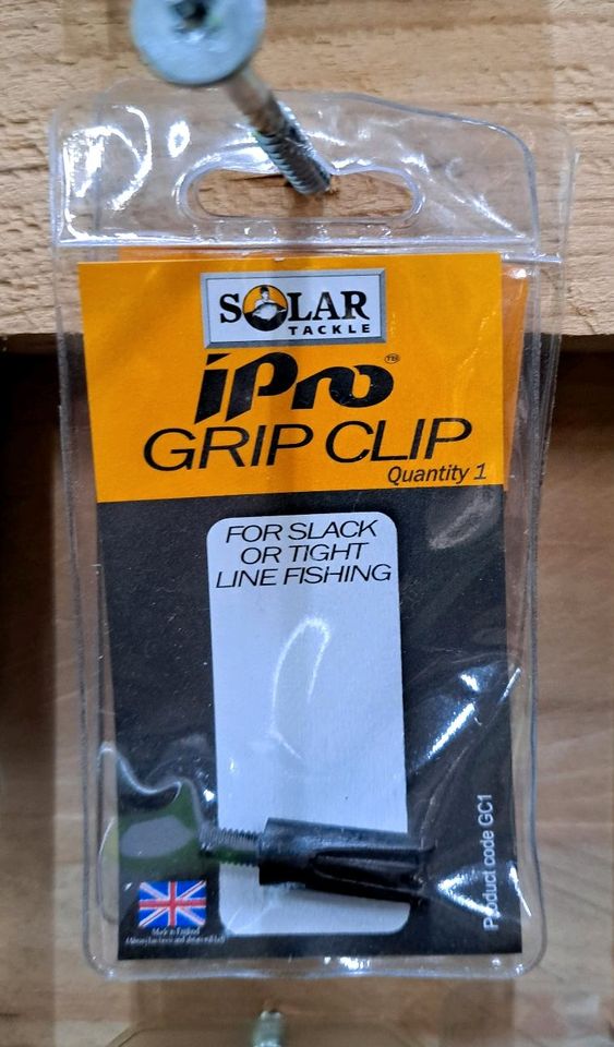 Solar Tackle 1. Serie iPro Grip Clip For Slack or Tight Line NEU! in Bad Bentheim