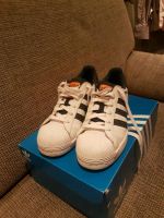 Adidas Superstar J neuwertig GR.38 weiss jeansblau Nordrhein-Westfalen - Senden Vorschau