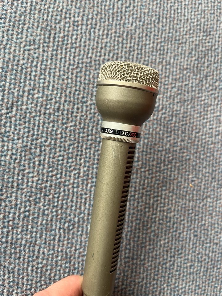 Vintage Mikrofon AKG D19 C/200 in Zülpich