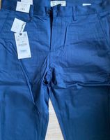 Zara Chino Hose, EUR 44 / USA 34, Slim Fit, blau, NEU Berlin - Tempelhof Vorschau