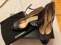Chanel Mary Jane 38 schwarz Hessen - Edermünde Vorschau