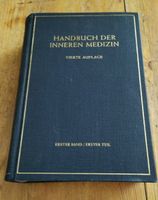 Altes Medizinbuch, Handbuch der Inneren Medizin, Infektionskrankh Stuttgart - Bad Cannstatt Vorschau