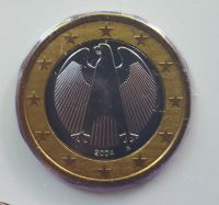 Deutschland 2004 - 1 Euro Kursmünze G - aus KMS - stempelglanz Niedersachsen - Leiferde Vorschau