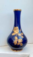 Neue handgefertigte echte Kobalt Vase  mit Golddekor, Royal KPM Hessen - Liederbach Vorschau