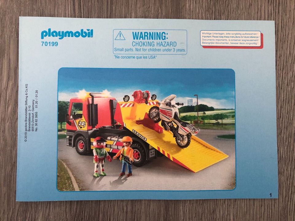 Playmobil - Abschleppdienst - 70199 in Detmold