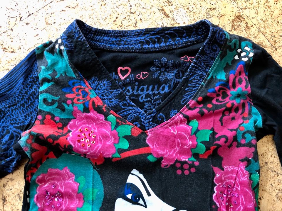 ❤️ DESIGUAL Marken Damen SWEATSHIRT Gr.S M 36 GEISHA in Köln