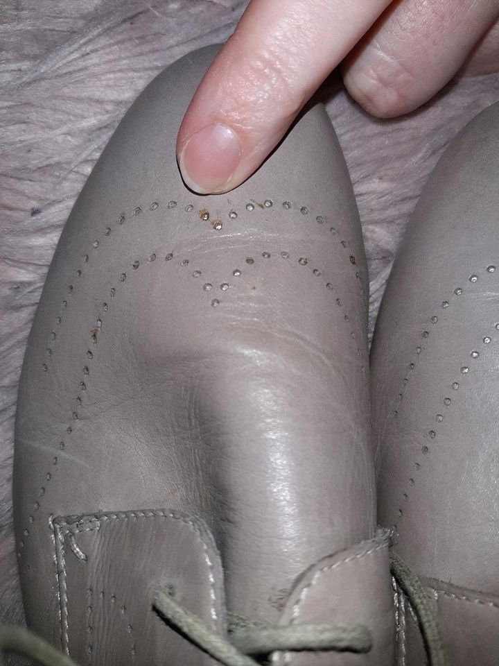 Flache Schuhe Maripe Made in Italy 38 beige in Hunderdorf