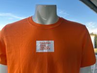 NEU❗️Calvin Klein Badge-T-Shirt Gr.XL / orange Brandenburg - Cottbus Vorschau